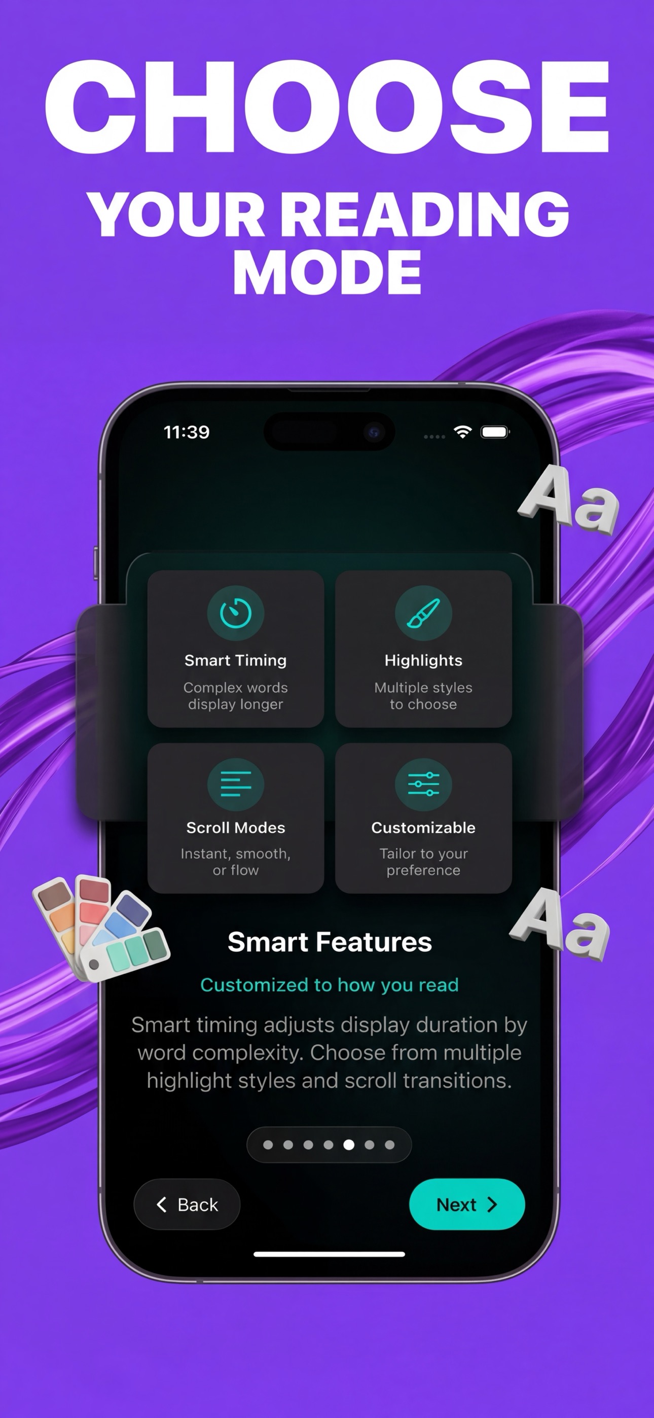 Reading Modes | RSVP Reader | RSVP Reader